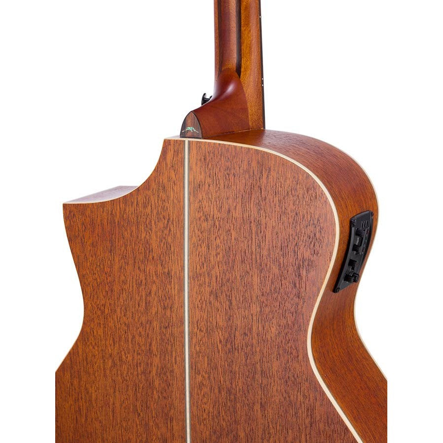 Bromo BAT4CE Tahoma Series auditorium naturel semi akoestische western gitaar