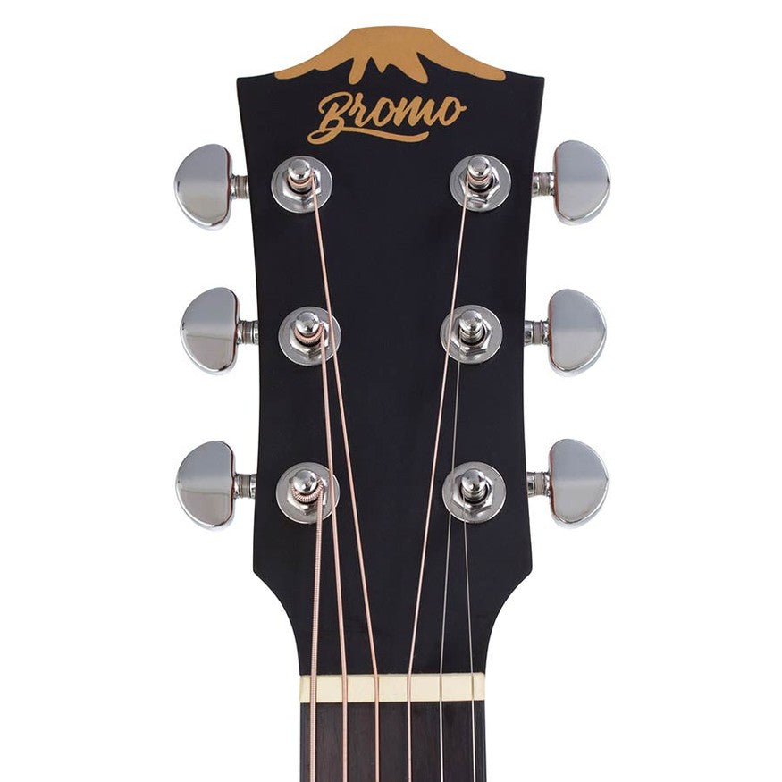 Bromo BAB1 Blanc Series naturel akoestische western gitaar