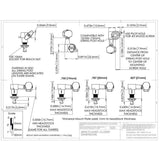 Hipshot HS6K2EN0B Gitaar tuner upgrade kit, 3 + 3 classic, closed zwart
