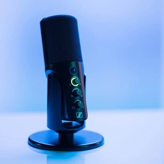 Sennheiser Profile USB microfoon voor podcast, gaming streaming set