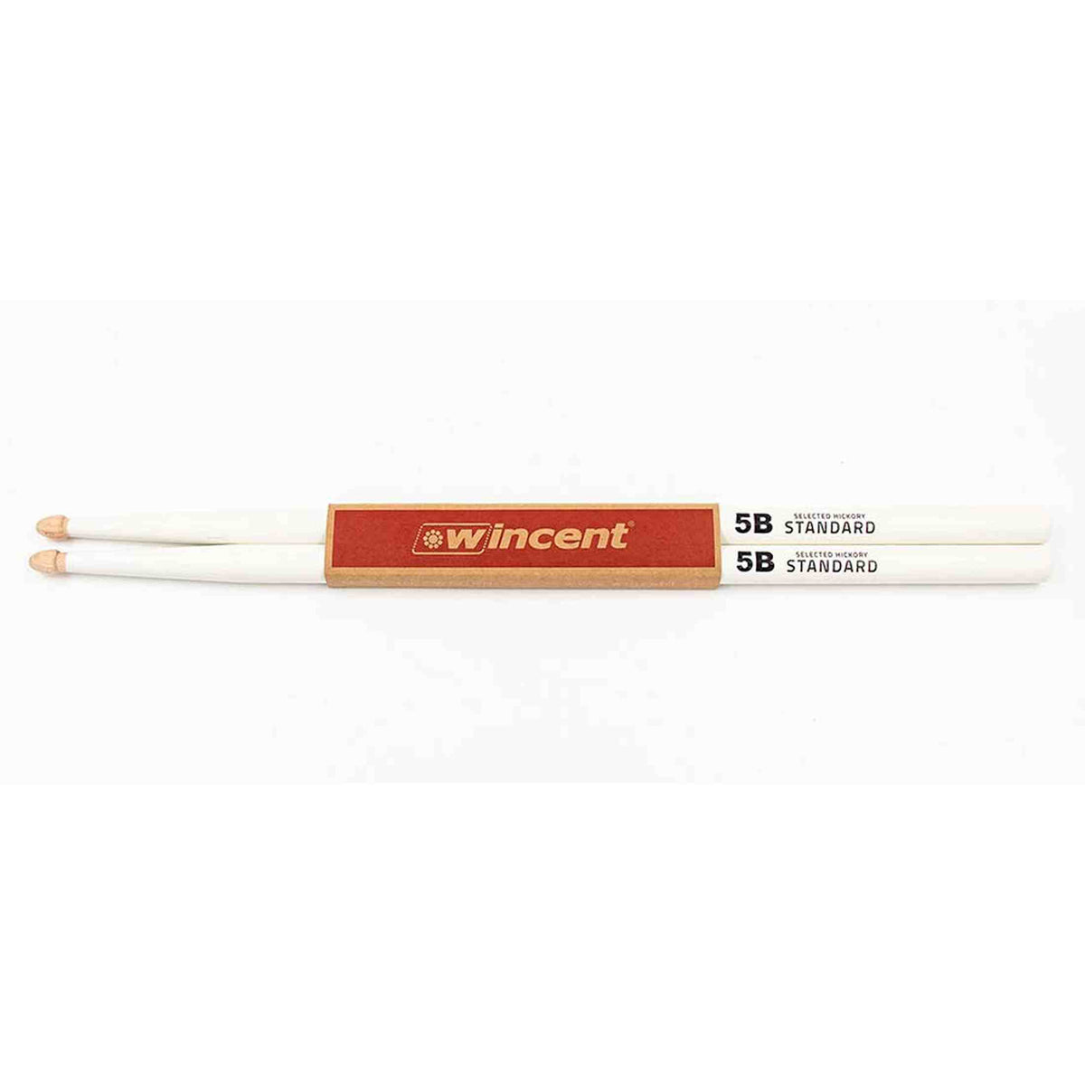 Wincent W-5BCW drumstokken 5B White