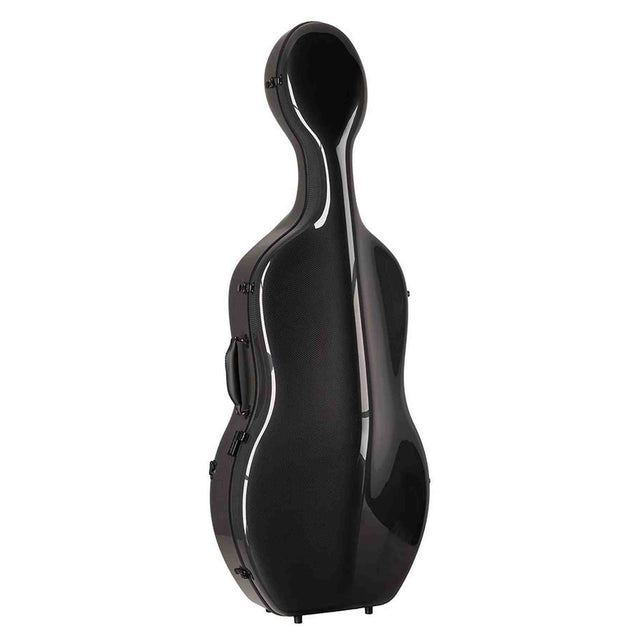 Leonardo CC-844-BK Pro Series cellokoffer 4/4 full carbon zwart 3,8 kg
