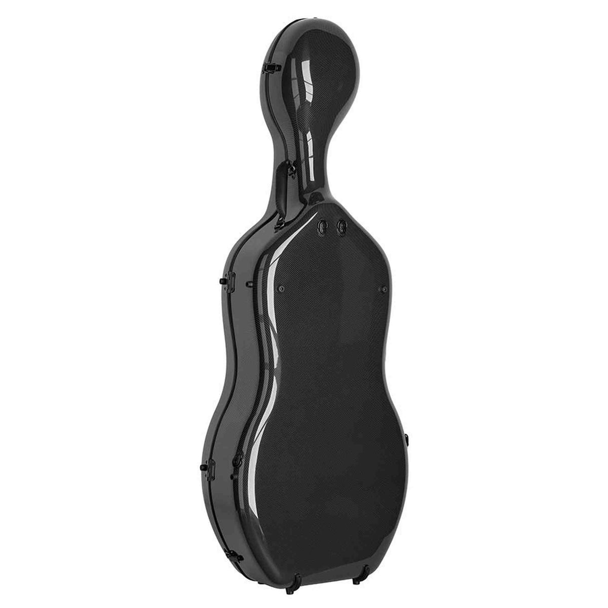 Leonardo CC-844-BK Pro Series cellokoffer 4/4 full carbon zwart 3,8 kg