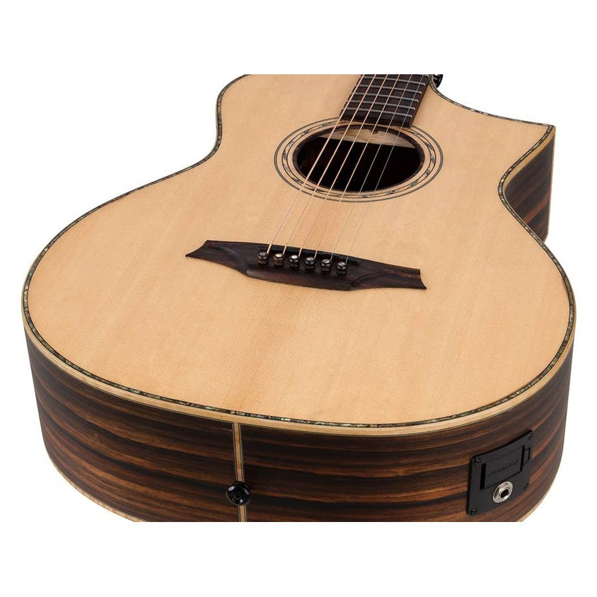 Bromo BAR5CE Rocky Mountain Series concert semi akoestische western gitaar