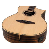 Bromo BAR5CE Rocky Mountain Series concert semi akoestische western gitaar