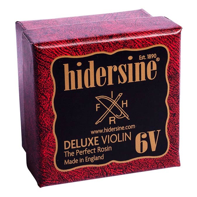Hidersine HR-6V Deluxe rosin for violin - dark/soft - large size