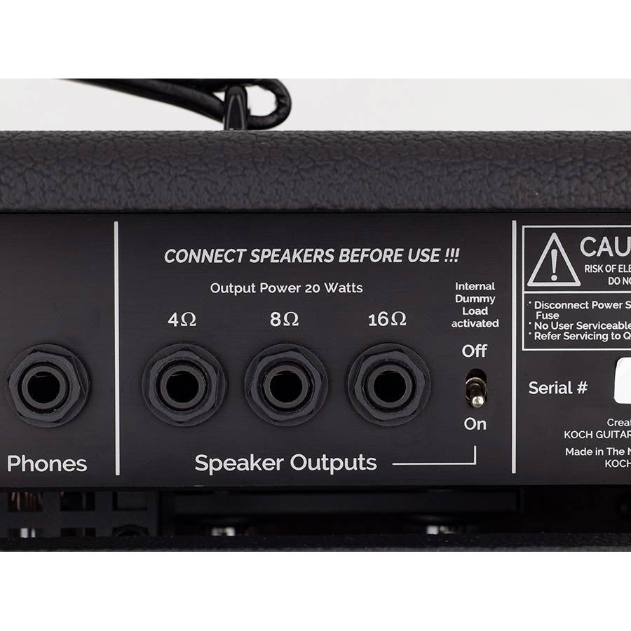 Koch ST20/H Studiotone Versterkertop – 20W Class A, 3 Kanalen & Recording Output