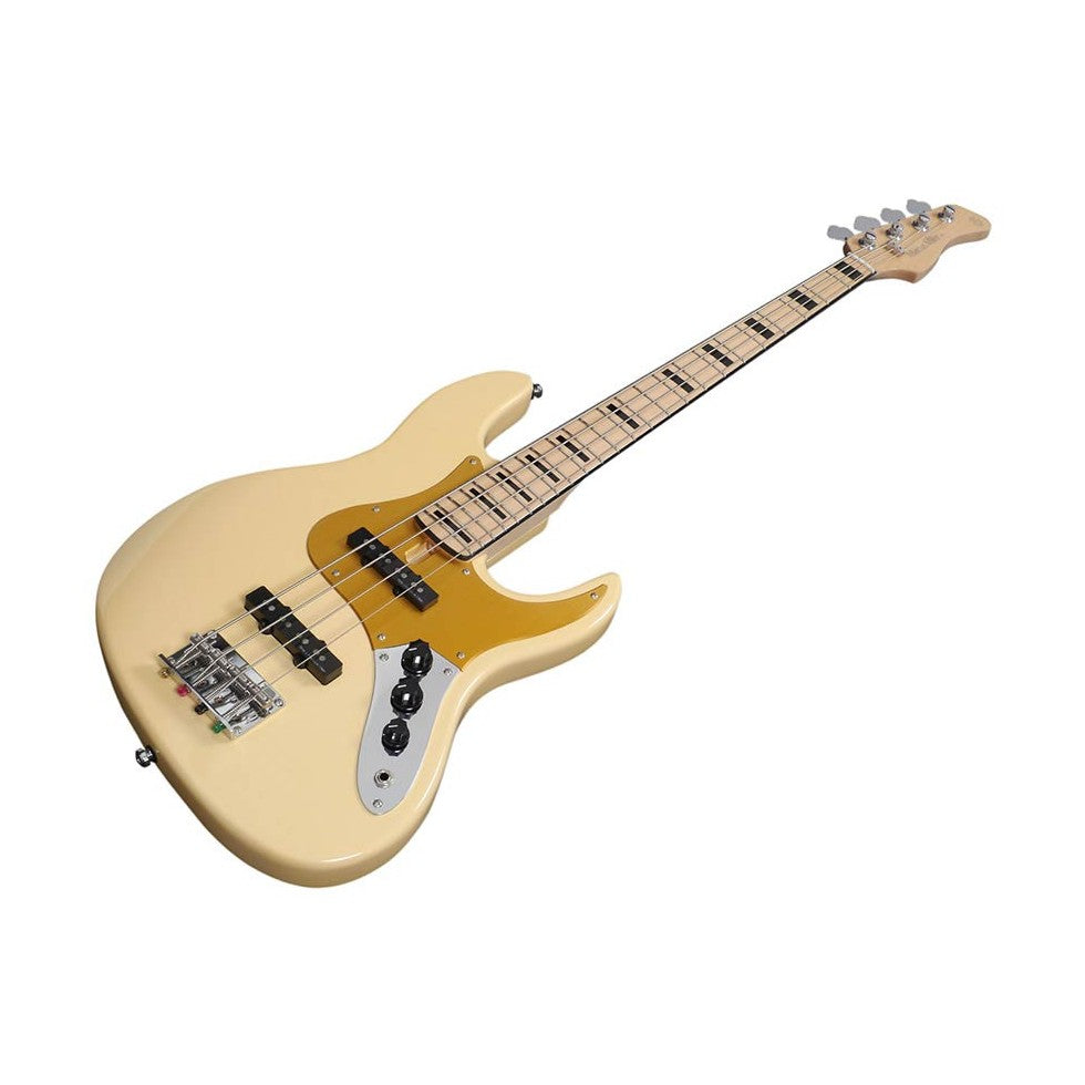 Sire V5.24 A4/VWH Marcus Miller 24-fret Passieve 4-snarige Basgitaar Vintage White