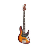 Sire V5.24 A5/TS Marcus Miller 24-fret Passieve 5-snarige Basgitaar Tobacco Sunburst