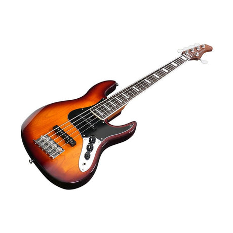 Sire V5.24 A5/TS Marcus Miller 24-fret Passieve 5-snarige Basgitaar Tobacco Sunburst
