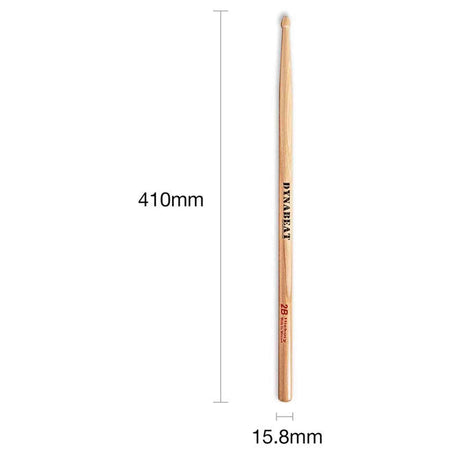 Wincent W-DB-2B Dynabeat Series drumstokken 2B
