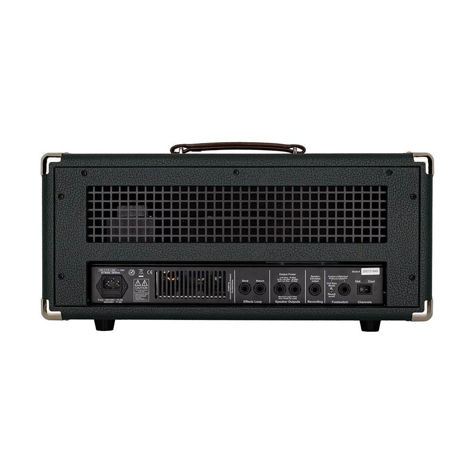 Koch J45/HG Jupiter Versterkertop – 45W, ATR Technologie, 3 Kanalen & Reverb, Groen