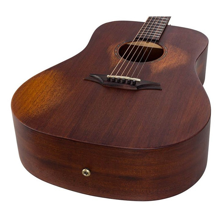 Bromo BAR1HM Rocky Mountain Series dreadnought mahonie akoestische western gitaar