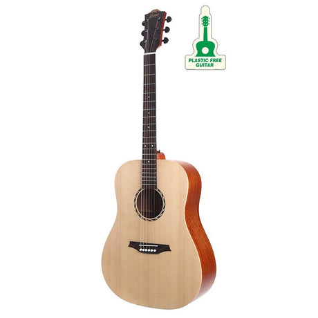 Bromo BAT1N Tahoma Series dreadnought naturel akoestische western gitaar