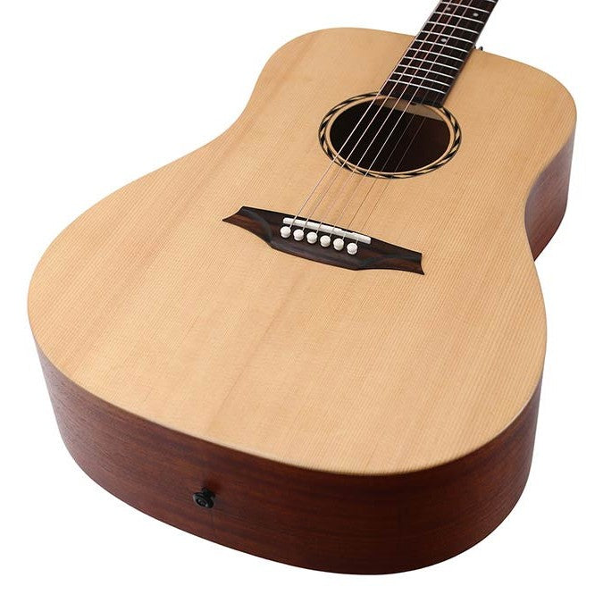 Bromo BAT1N Tahoma Series dreadnought naturel akoestische western gitaar