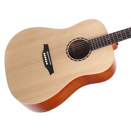 Bromo BAT1N Tahoma Series dreadnought naturel akoestische western gitaar