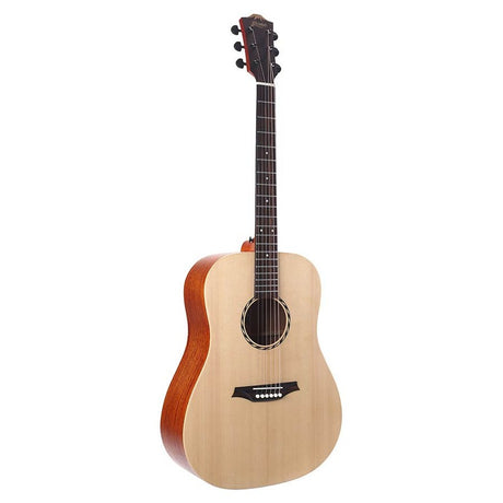 Bromo BAT1NL Tahoma Series linkshandige dreadnought akoestische western gitaar