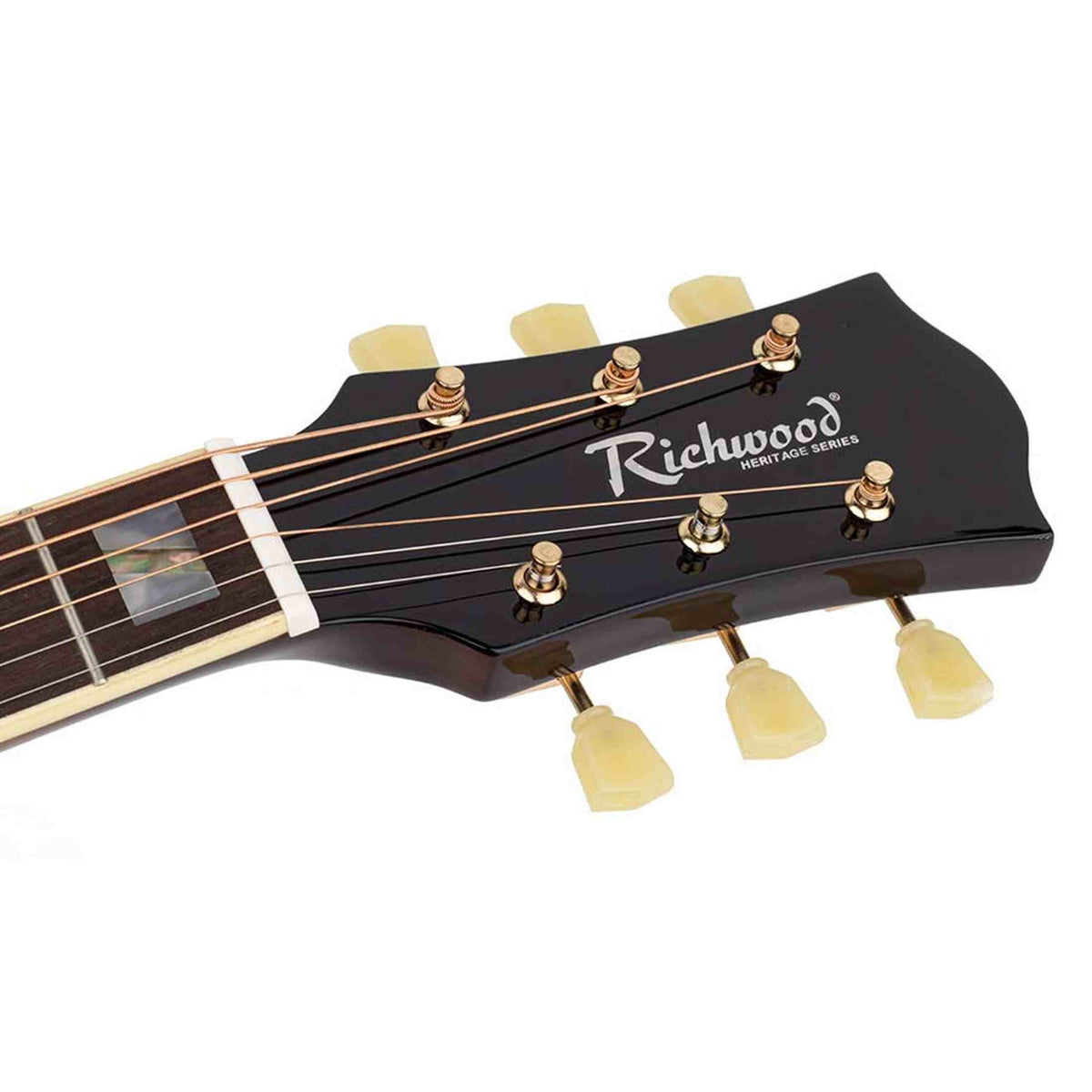 Richwood HSDS-42-SB Heritage Series Dreadnought massief sparren bovenblad sunburst