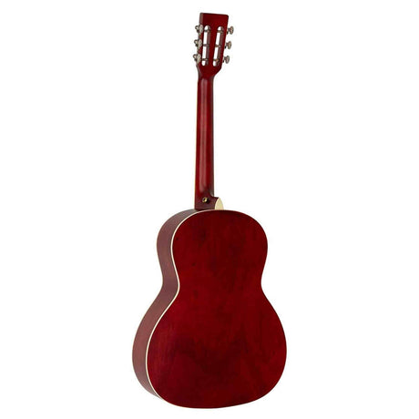 Richwood HSP-35-MRD Heritage Series Parlor massief ceder bovenblad mat rood
