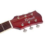 Richwood HSA-35-MRD Heritage Series Auditorium massief ceder bovenblad mat rood