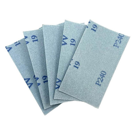 NitorLACK Flex Latex Schuurvellen 130 x 75 mm – Set van 5 stuks