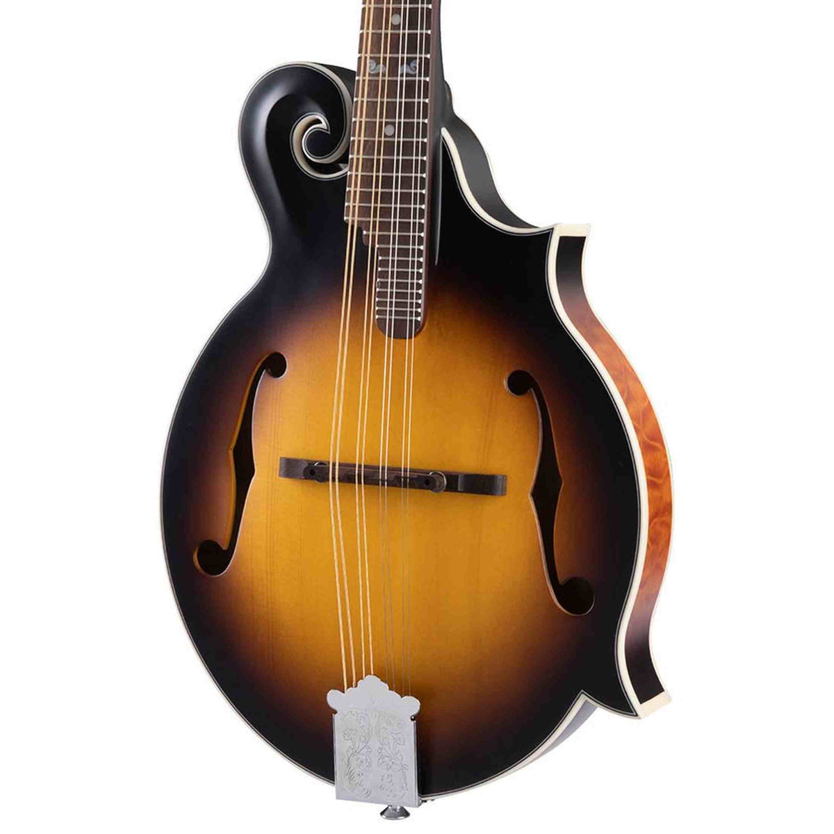 SX SMF740VS F-Style Mandoline – Massief Gesneden Sparren Top, 29 Frets & Vintage Sunburst