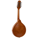 SX SMA600 A-Style Mandoline – Massief Sparren Top, Gevlamd Okoumé & Gigbag