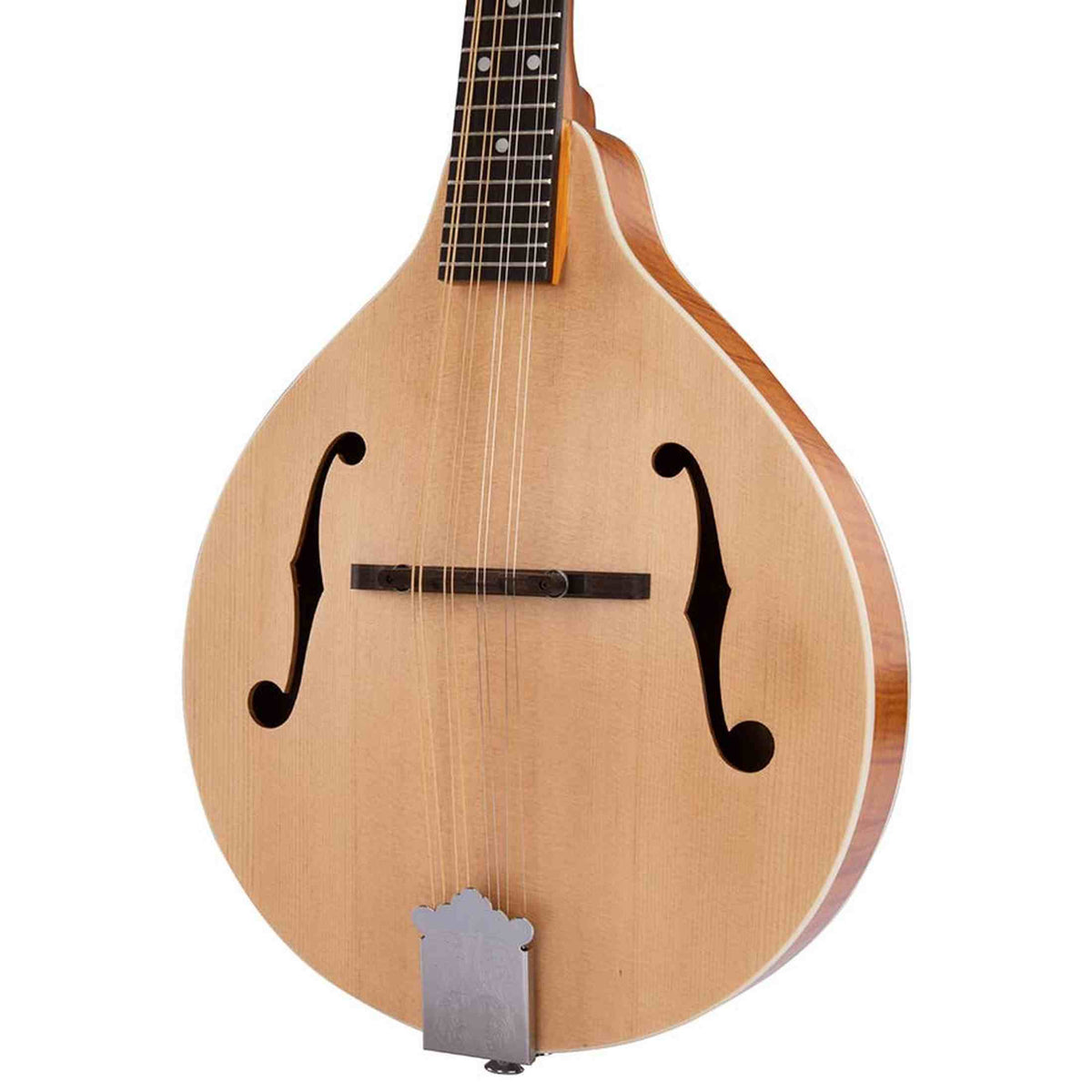SX SMA600 A-Style Mandoline – Massief Sparren Top, Gevlamd Okoumé & Gigbag