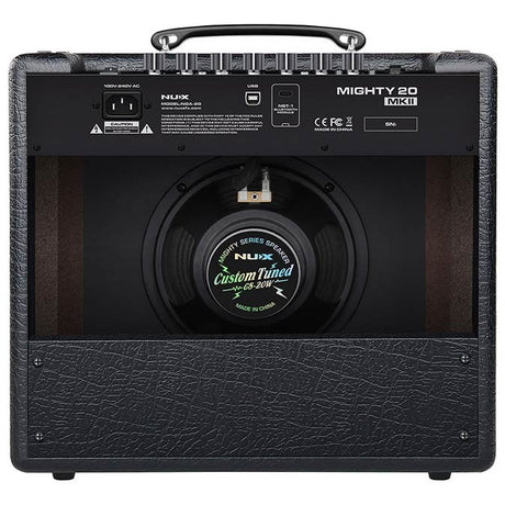 NUX MIGHTY-20MK2 20 watt Mighty Series gitaarversterker met DSP, Looper, Tuner, Amp modeling