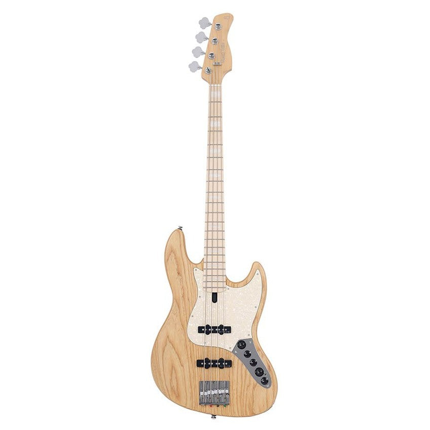 Sire V7 SR4/NTS Marcus Miller Reissue swamp ash 4-snarige actieve basgitaar Natural Satin