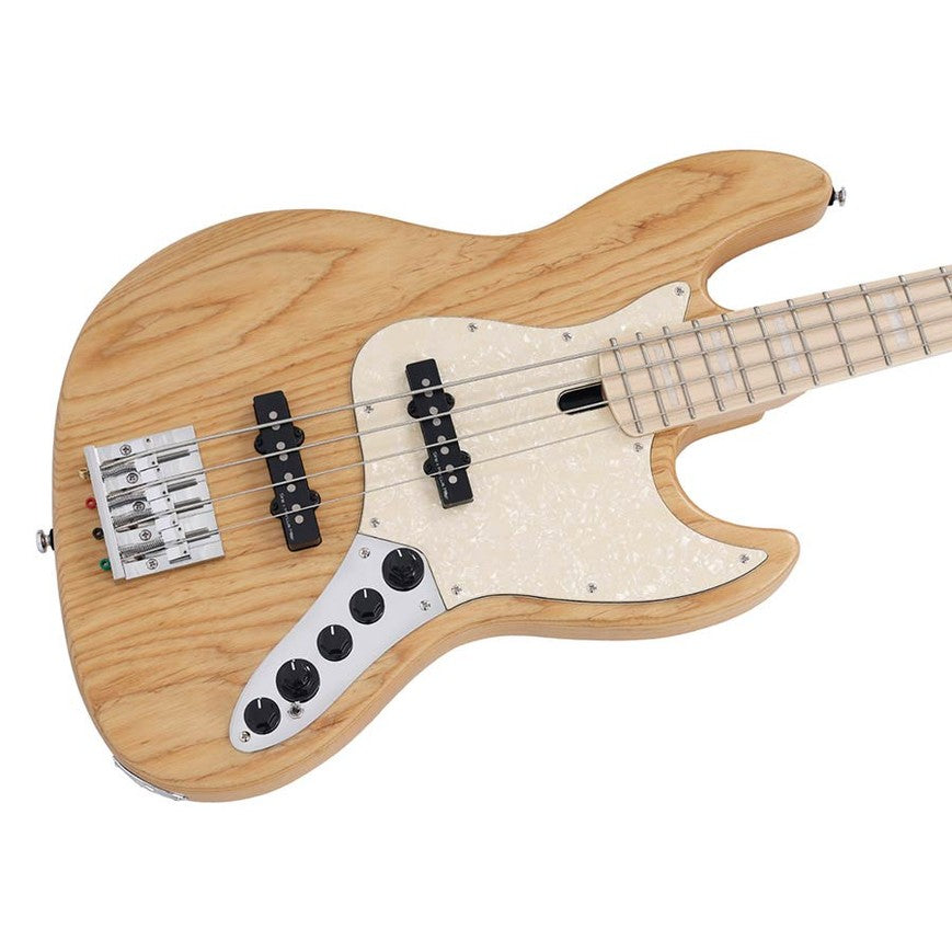 Sire V7 SR4/NTS Marcus Miller Reissue swamp ash 4-snarige actieve basgitaar Natural Satin
