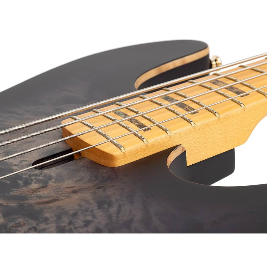 Sire V10 4/TBKS Marcus Miller 4-snarige actieve basgitaar Transparent Black Satin