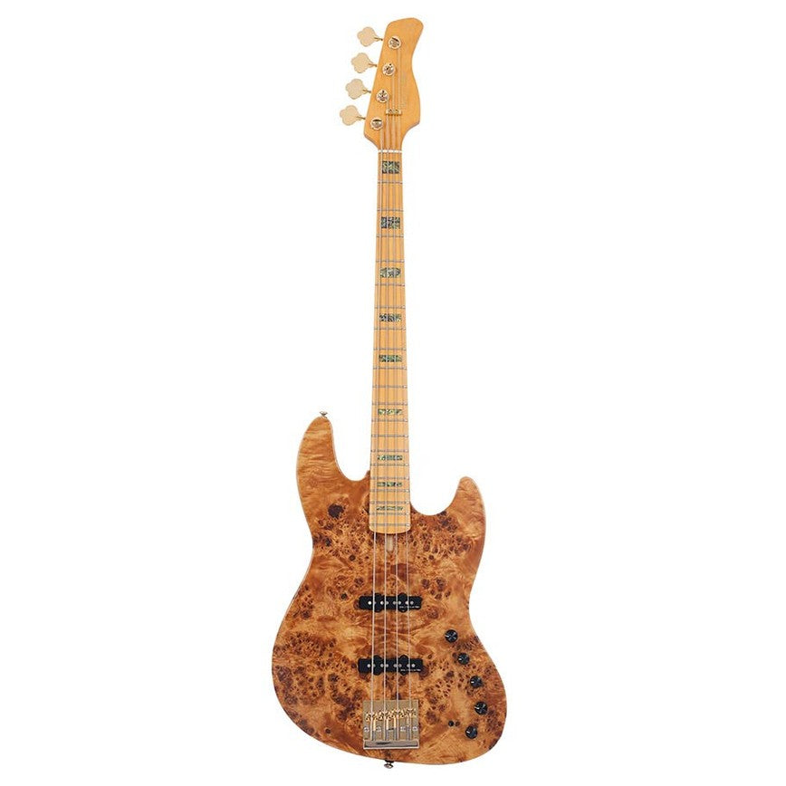 Sire V10 5/NTS Marcus Miller 5-snarige actieve basgitaar Natural Satin