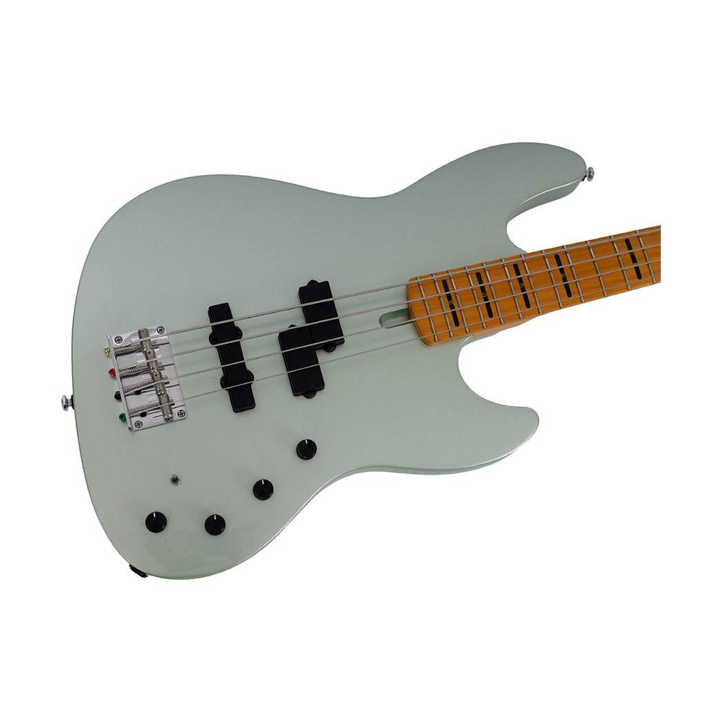 Sire U7 4/SGM Marcus Miller actieve 4-snarige basgitaar Surf Green Metallic