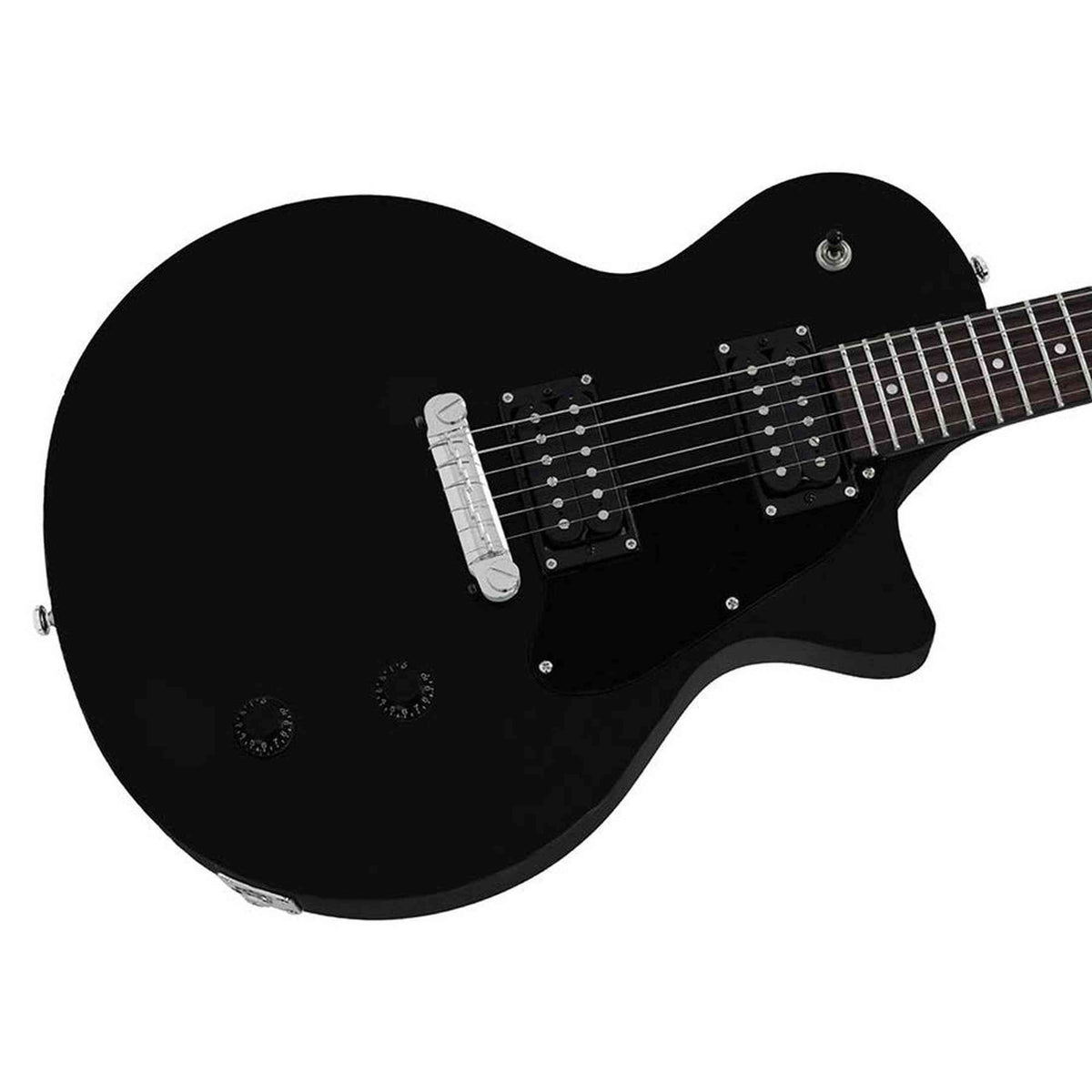 Sire Guitars L3 HH/BKS Mahonie elektrische gitaar L-stijl, zwart satijn