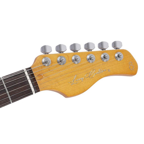 Sire Guitars J3/SV Mahonie elektrische gitaar J-stijl, zilver
