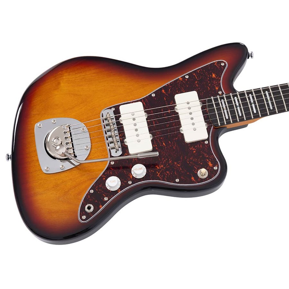 Sire Guitars J5/3TS Mahonie elektrische gitaar J-stijl, 3-tone sunburst
