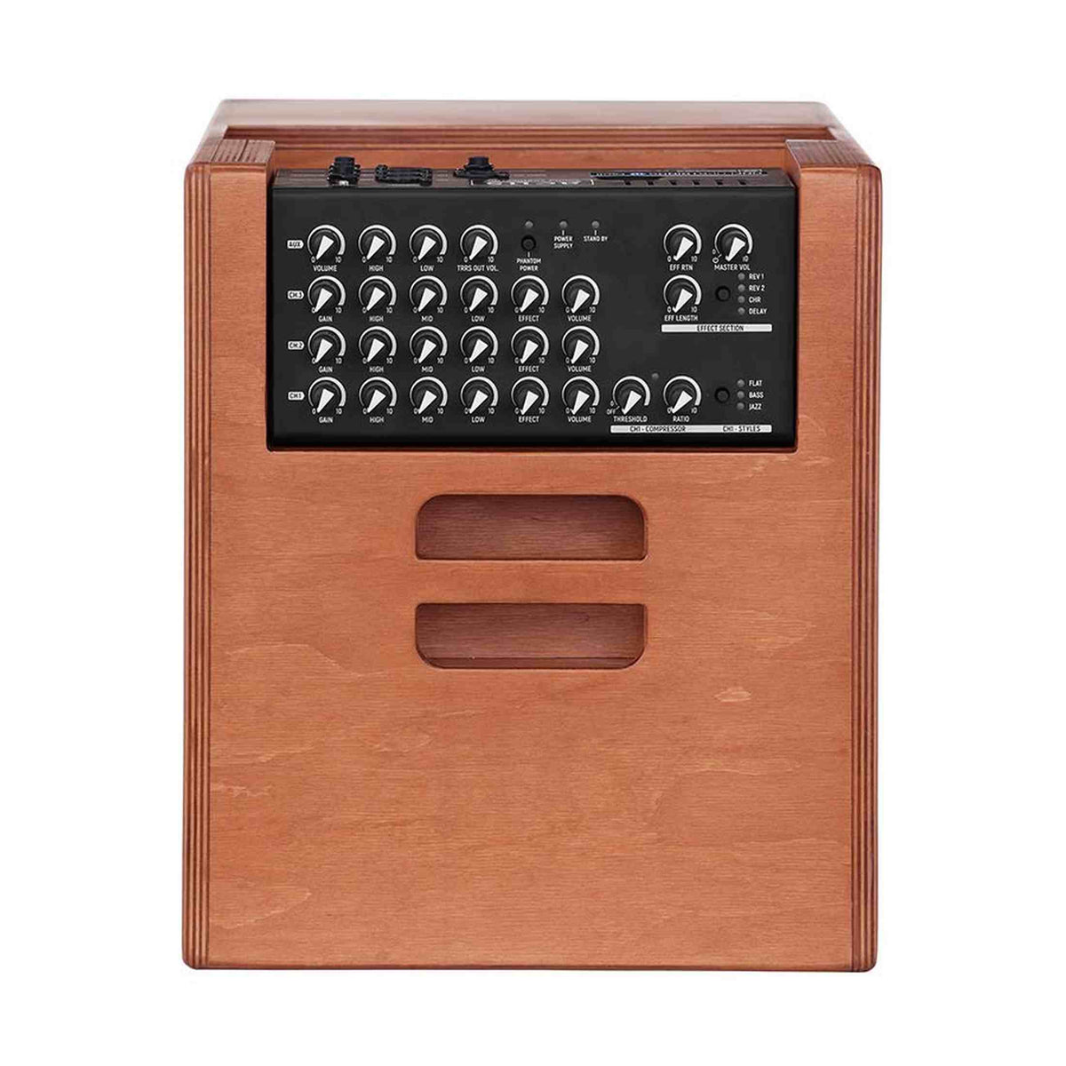Acus ONE-10F akoestische instrumentenversterker 250W 3 kanalen naturel