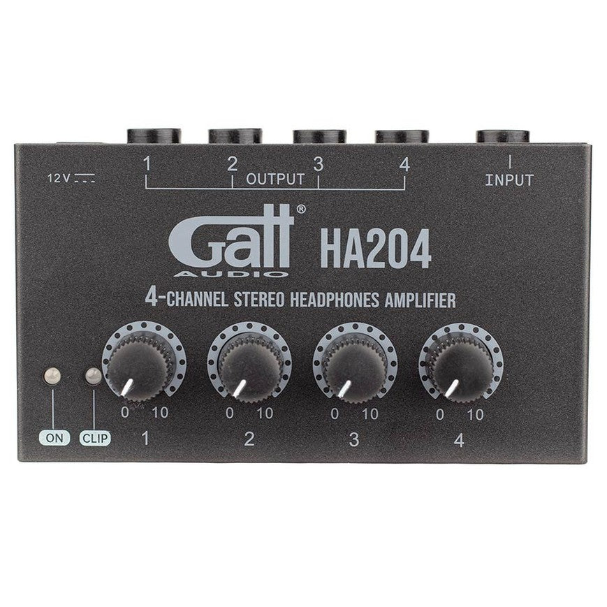 Gatt A204 Stereo hoofdtelefoon versterker 4 kanaals