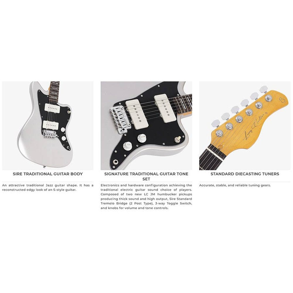 Sire Guitars J3/3TS Mahonie elektrische gitaar J-stijl, 3-tone sunburst