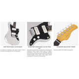 Sire Guitars J3/3TS Mahonie elektrische gitaar J-stijl, 3-tone sunburst