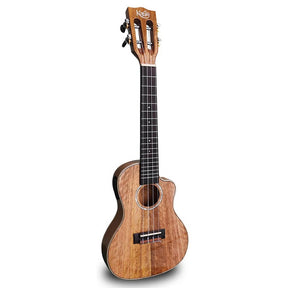 Korala UKCT-730-CE Arched Back Thin Concert ukulele Semi Akoestisch