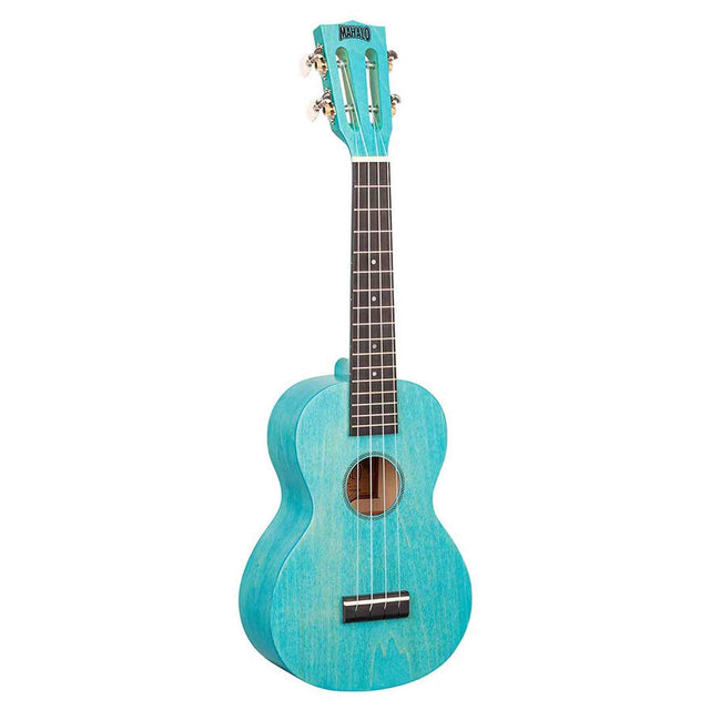Mahalo ML2AB Island Series Concert Ukulele – Aqua Blue
