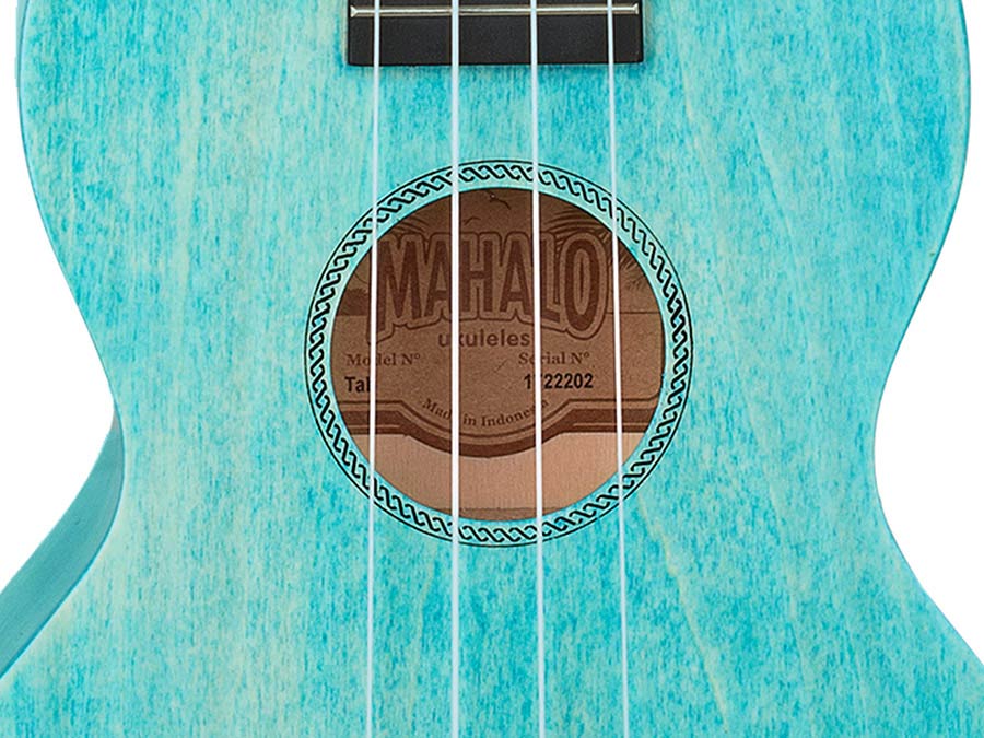 Mahalo ML2AB Island Series Concert Ukulele – Aqua Blue