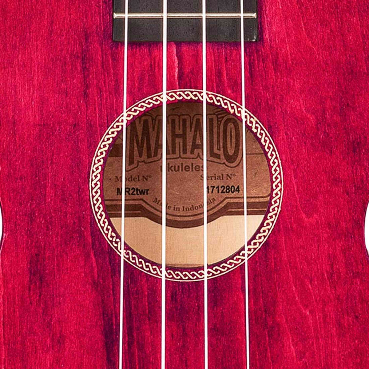Mahalo ML2CR Island Series Concert Ukulele – Cherry Red