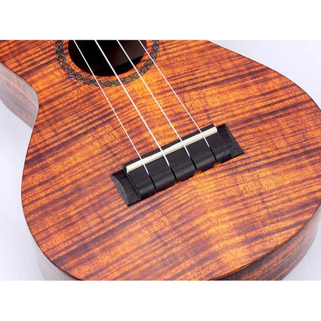 Mahalo MA2KA Artist Elite Series Concert Ukulele Flame Koa