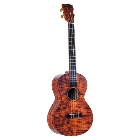 Mahalo MA4KA Artist Elite Series Bariton Ukulele Flame Koa