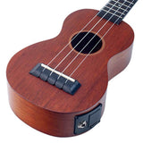 Mahalo MJ1VTTBR Java Series Sopraan Ukulele Transparant Bruin