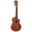Mahalo MJ2CETBR Java Series Concert Ukulele Transparant Bruin Cutaway