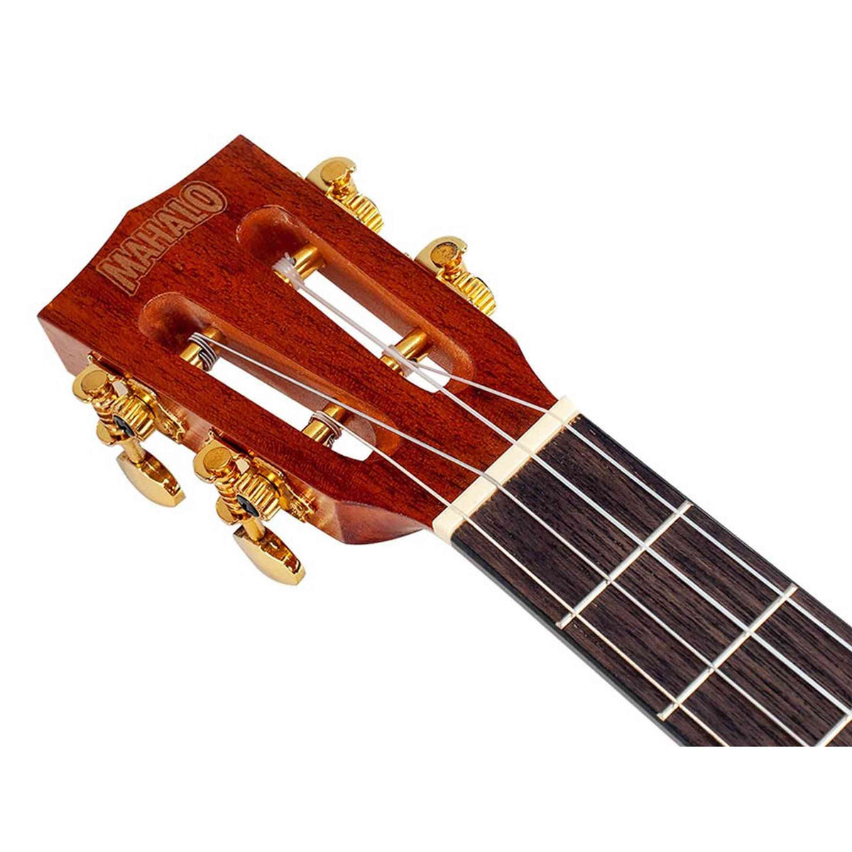 Mahalo MJ4TBR Java Series Bariton Ukulele Transparant Bruin